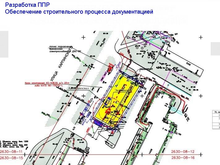 Разработка ППР Технологии монтажа строительных конструкций, проекты производства